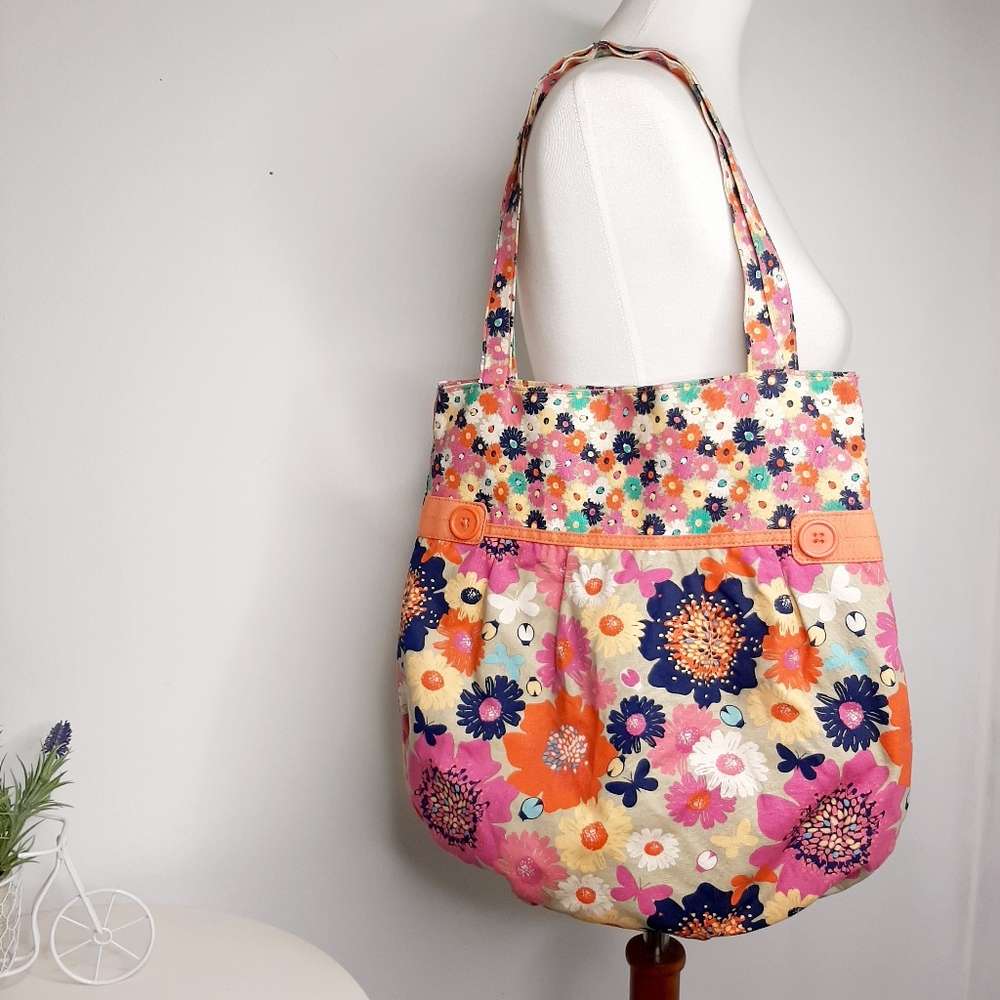 Floral Tote - Picture 1 of 4